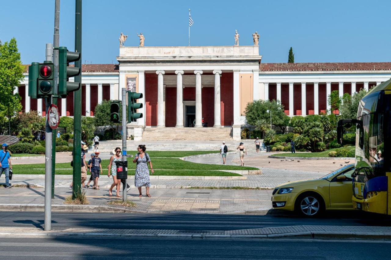 Athens Apartment At The Museum Eksteriør billede